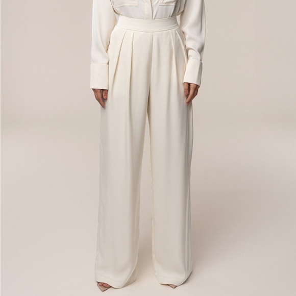 JLUXLABEL BUTTERCREAM CANDICE TROUSERS NEW WITH TAG, S - Picture 3 of 9